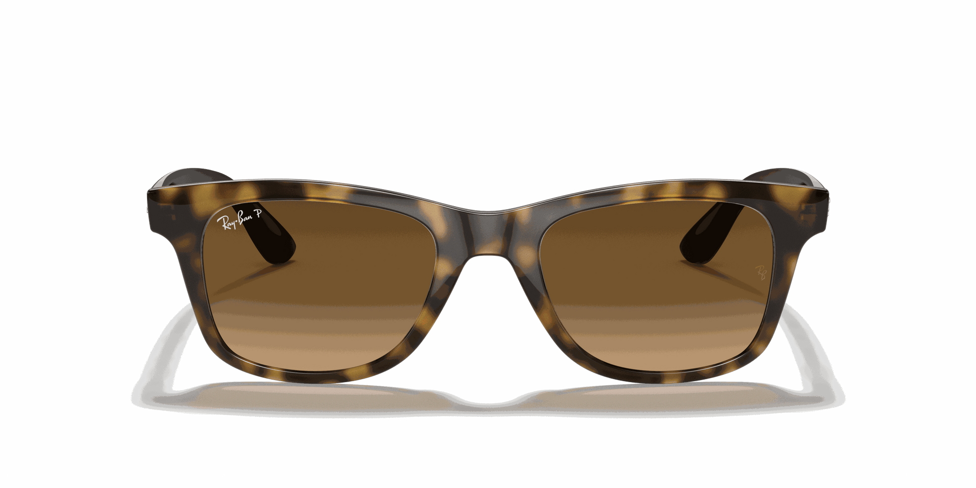 [Brown Lenses, Polished Light Havana Frame]