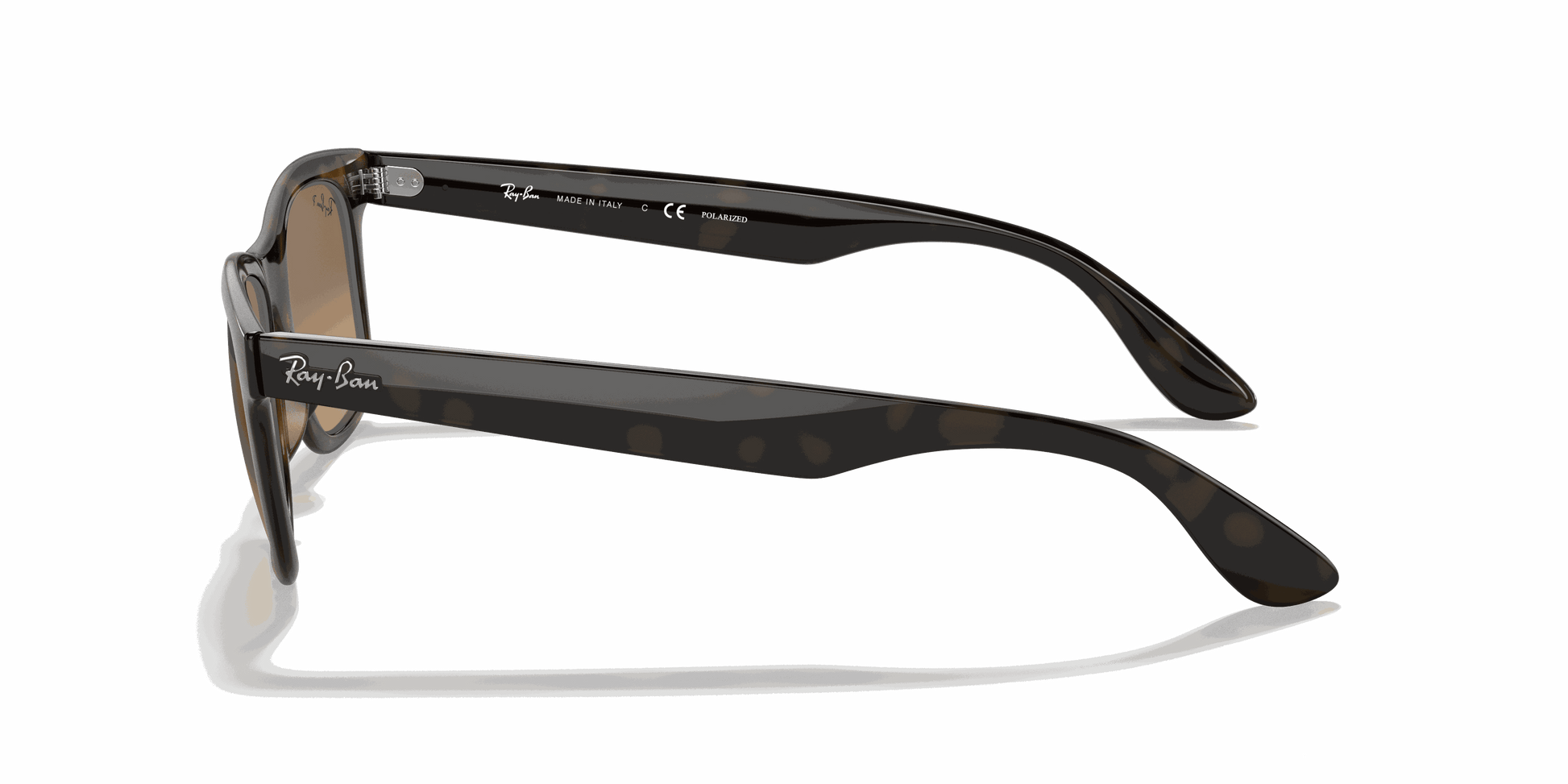 [Brown Lenses, Polished Light Havana Frame]