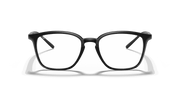 Clear Lenses, Polished Black Frame