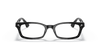 [Clear Lenses, Polished Black Frame]