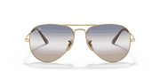 Blue/Brown Gradient Lenses, Polished Arista Gold Frame