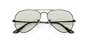 Clear Lenses, Polished Black Frame