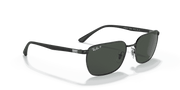 Dark Grey Lenses, Polished Black Frame