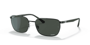 Dark Grey Lenses, Polished Black Frame