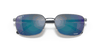 [Grey/Blue Lenses, Polished Gunmetal Frame]