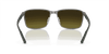 [Green/Gold Lenses, Polished Brown On Gunmetal Frame]