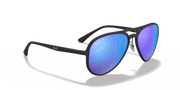 Blue Lenses, Matte Black Frame