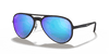 [Blue Lenses, Matte Black Frame]