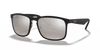 [Silver Lenses, Matte Black Frame]