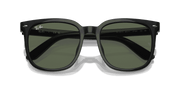 Dark Green Lenses, Polished Black Frame