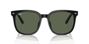 Dark Green Lenses, Polished Black Frame