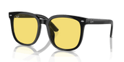 Yellow Lenses, Polished Black Frame