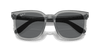 [Dark Grey Lenses, Polished Transparent Grey Frame]