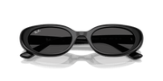 Dark Grey Lenses, Polished Black Frame