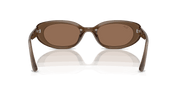 Dark Brown Lenses, Matte Opal Brown Frame