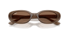 [Dark Brown Lenses, Matte Opal Brown Frame]