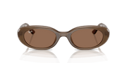 Dark Brown Lenses, Matte Opal Brown Frame