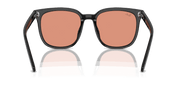 Orange Lenses, Polished Black Frame