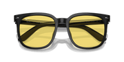 Yellow Lenses, Polished Black Frame