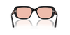 [Dark Pink Lenses, Polished Black Frame]