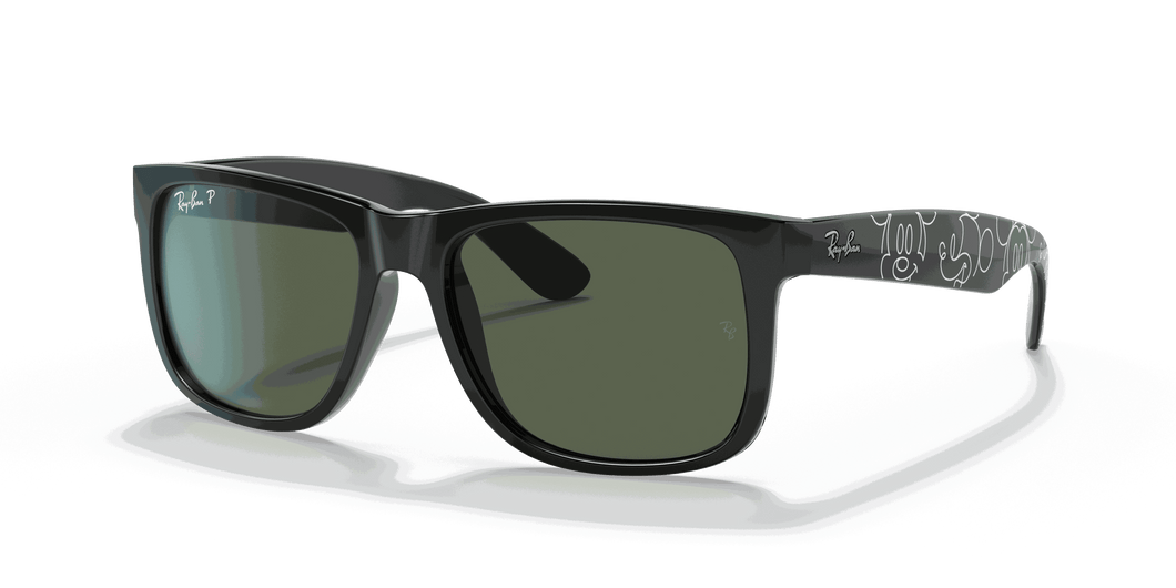 [Polarized Dark Green Lenses, Polished Black Frame]