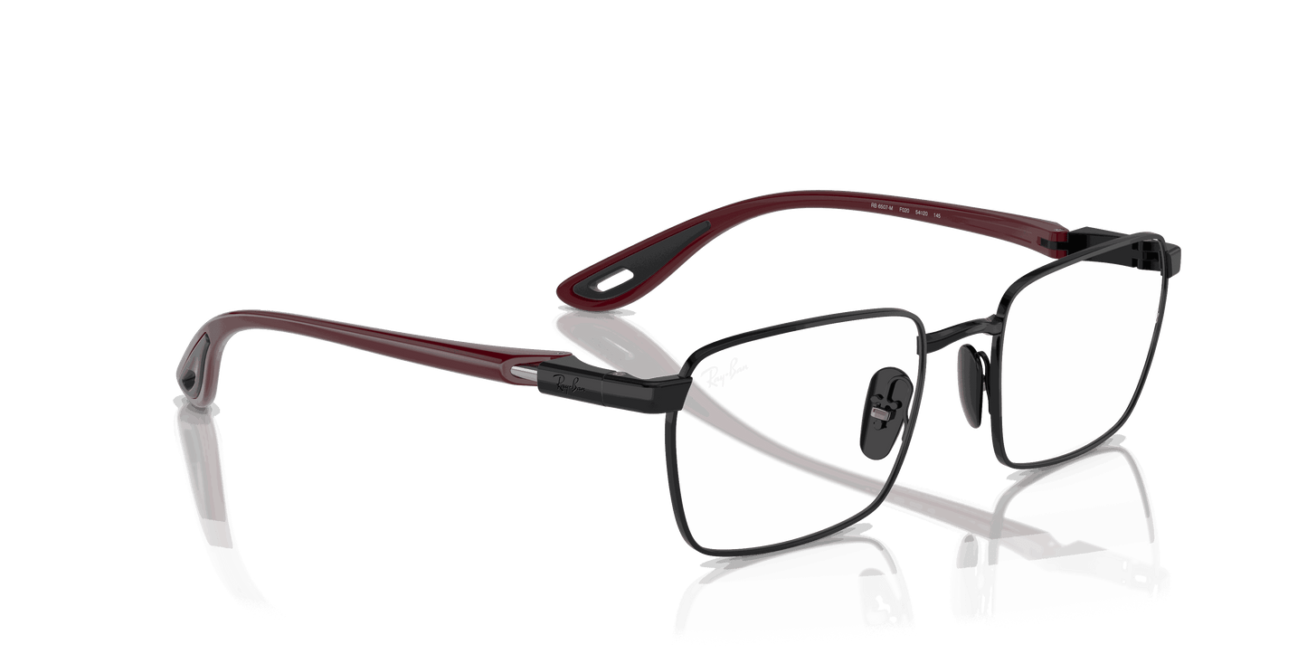 [Clear Lenses, Polished Black Frame]