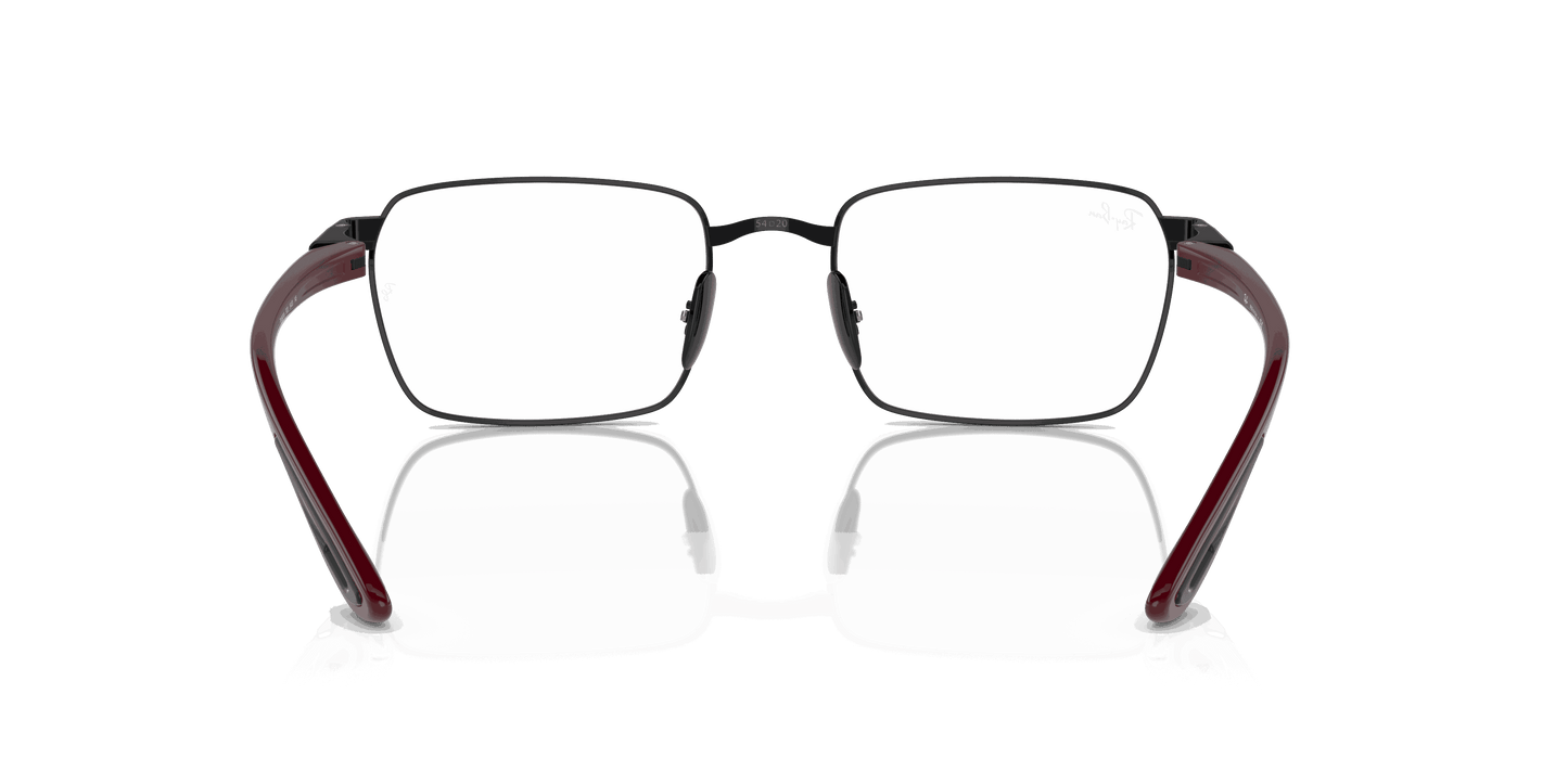 [Clear Lenses, Polished Black Frame]