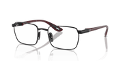 Clear Lenses, Polished Black Frame