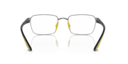 Clear Lenses, Polished Silver Frame