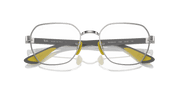 Clear Lenses, Polished Silver Frame