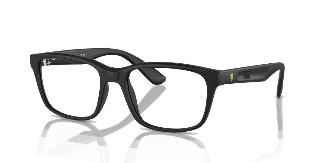 [Clear Lenses, Matte Black Frame]