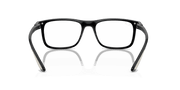 Clear Lenses, Polished Black Frame