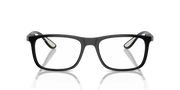 Clear Lenses, Polished Black Frame