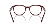 Demo Lens Lenses, Polished Dark Red Frame