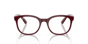 Demo Lens Lenses, Polished Dark Red Frame