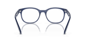 Demo Lens Lenses, Polished Transparent Blue Frame