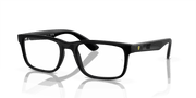 Clear Lenses, Matte Black Frame