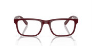 Demo Lens Lenses, Polished Dark Red Frame