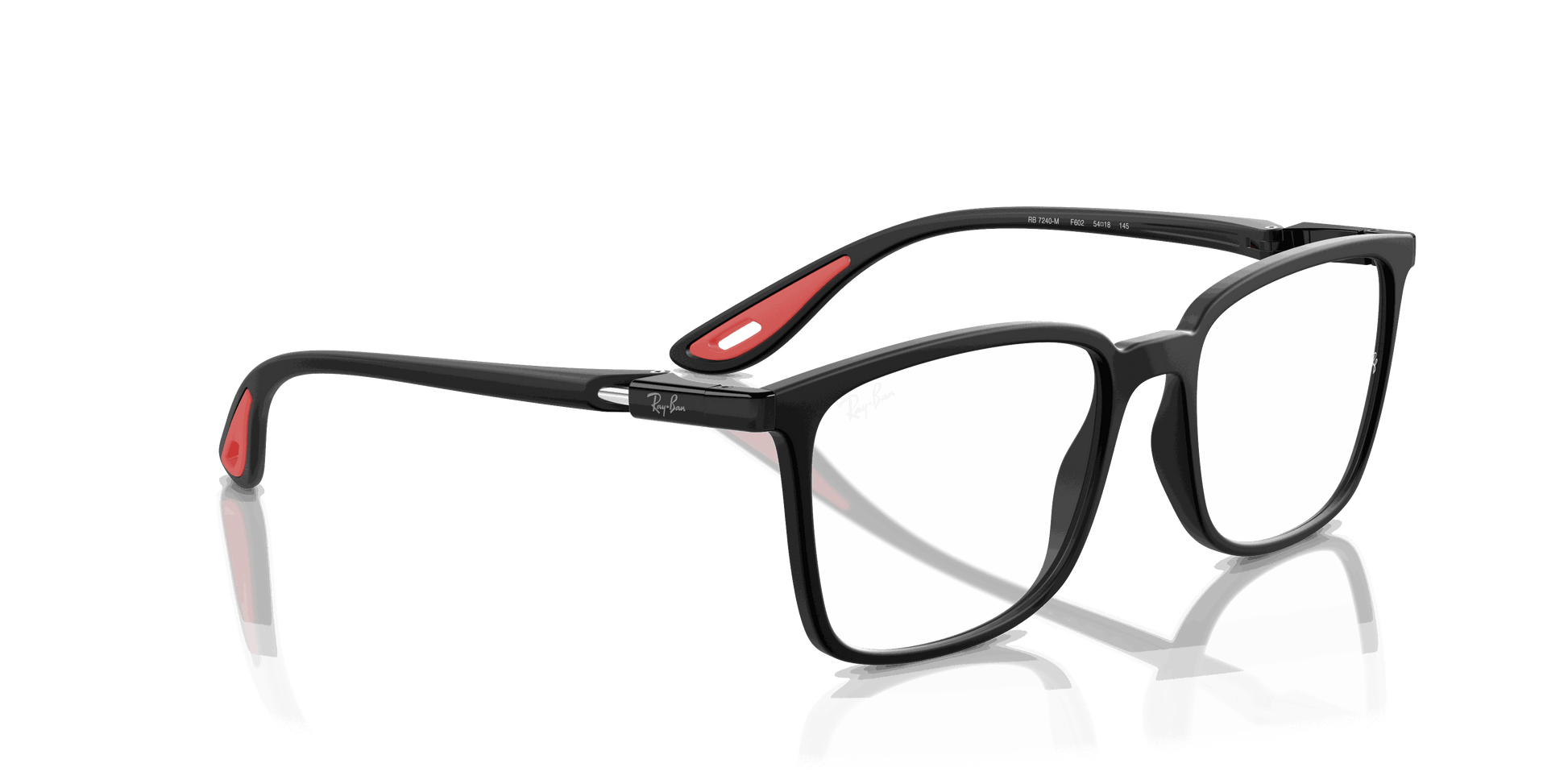 [Clear Lenses, Matte Black Frame]