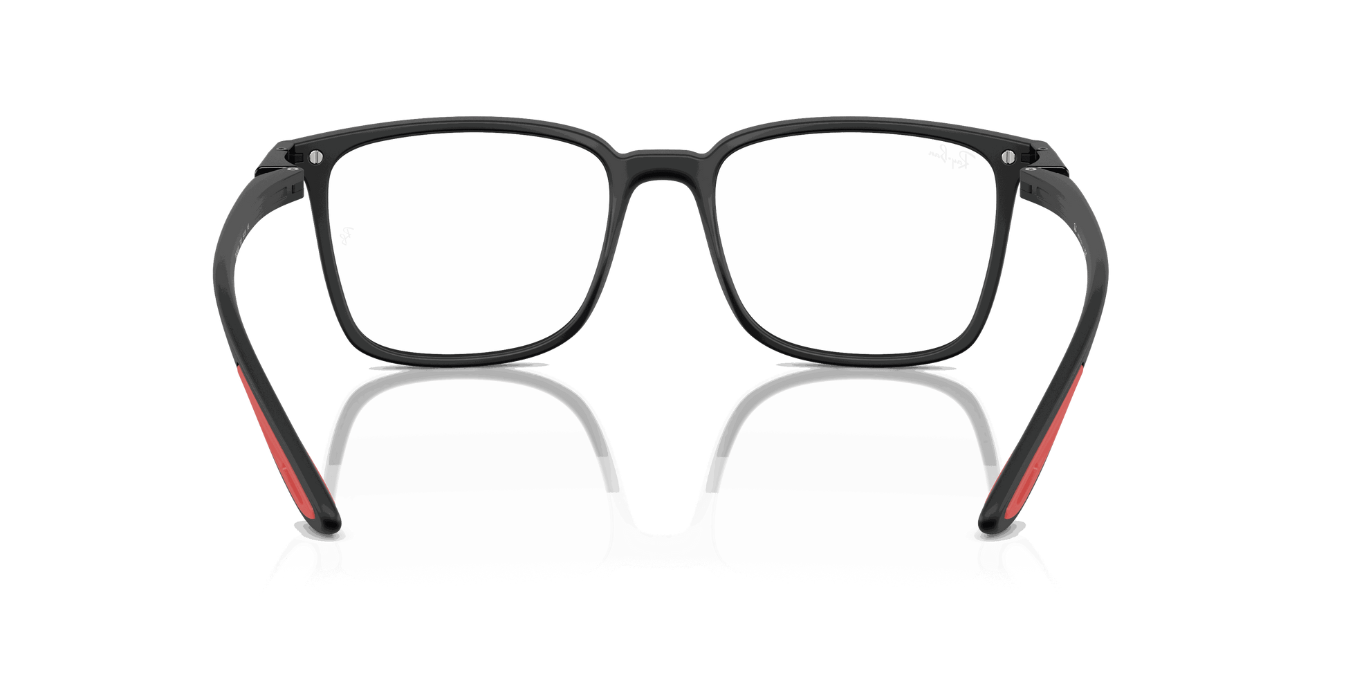 [Clear Lenses, Matte Black Frame]