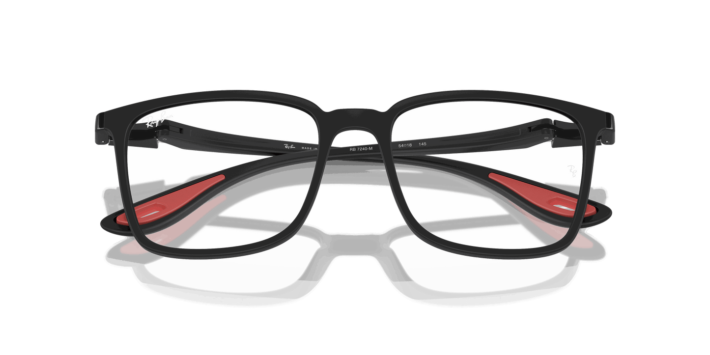 [Clear Lenses, Matte Black Frame]