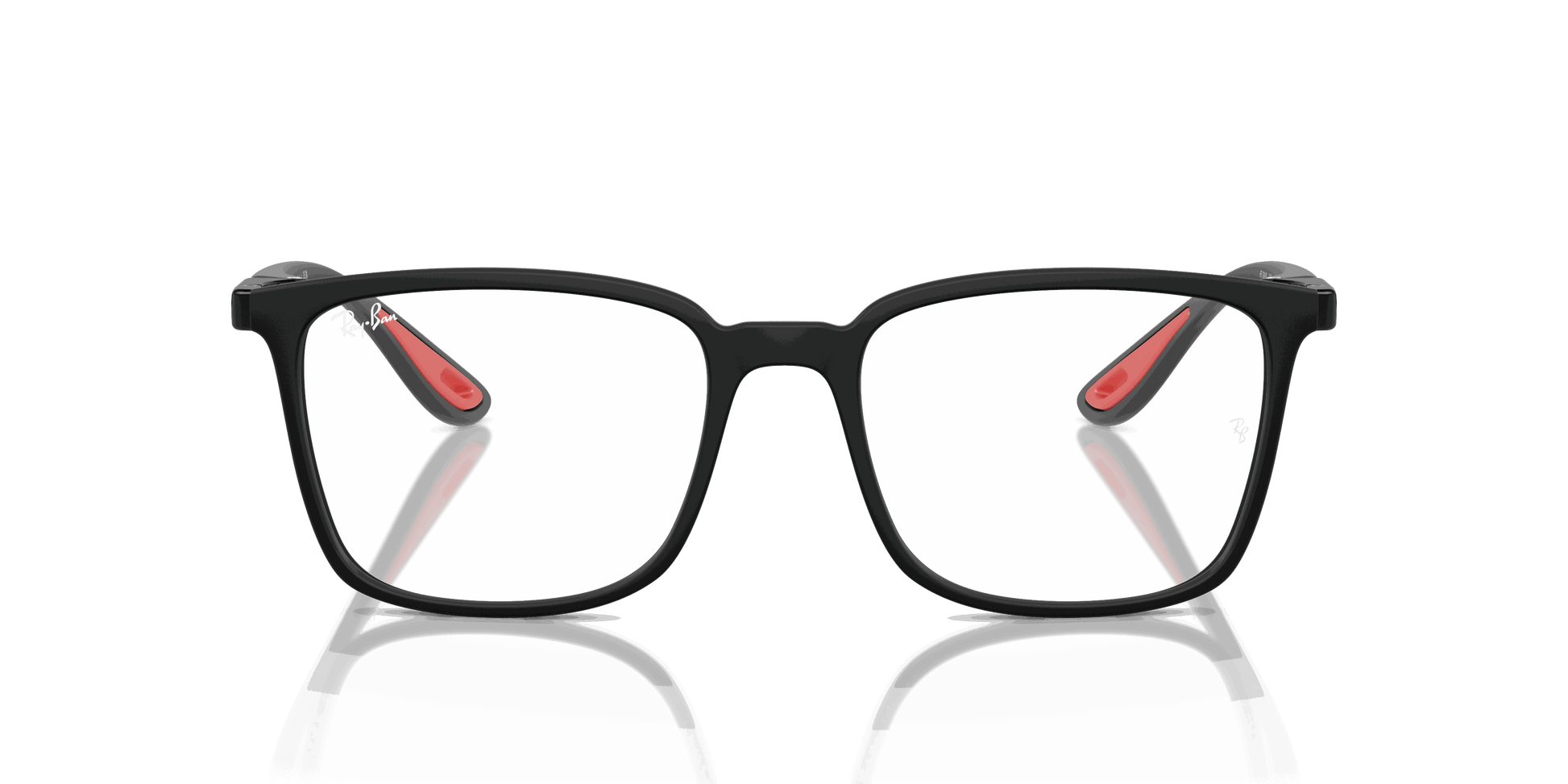 [Clear Lenses, Matte Black Frame]