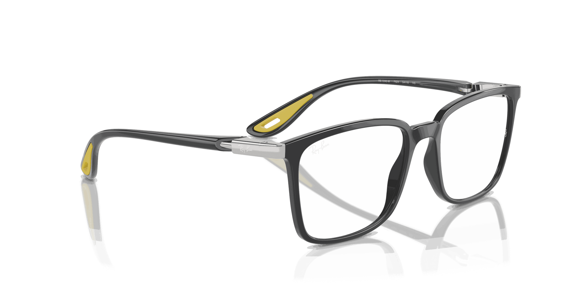 [Clear Lenses, Polished Grey Frame]