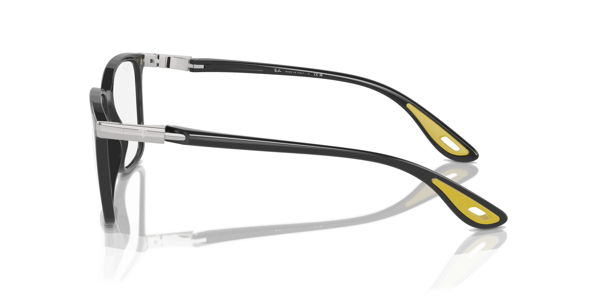 [Clear Lenses, Polished Grey Frame]