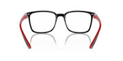 Clear Lenses, Polished Black Frame