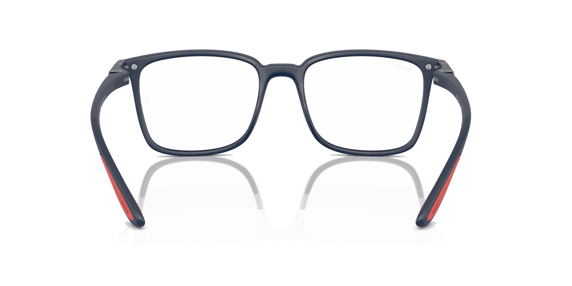 [Clear Lenses, Matte Blue Frame]
