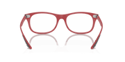 Clear Lenses, Matte Red Frame