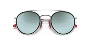 Silver Flash Lenses, Polished Silver Frame