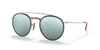 [Silver Flash Lenses, Polished Silver Frame]