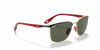 [Green Classic Lenses, Polished Black On Gold Frame]